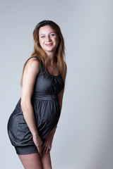 Pregnant woman posing