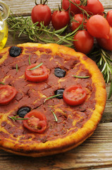 Focaccia al pomodoro