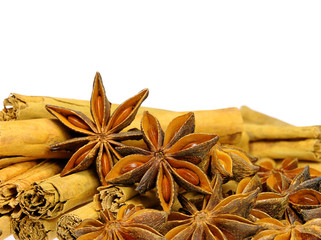 Zimtstange und Anisstern - cinnamon stick and star from anis 09