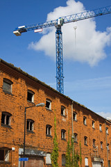 Derelict Warehouse amidst an Urban Regeneration Project