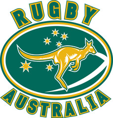 rugby australia kangaroo wallaby