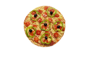 pizza isolated