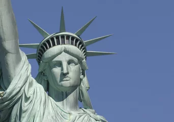 Foto op Plexiglas Vrijheidsbeeld Statue of Liberty, New York City