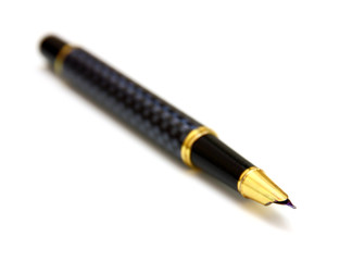 Naklejka premium The handle with a feather
