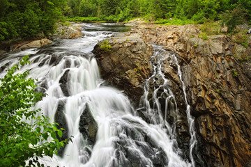 Waterfall in Northern Ontario, Canada - Powered by Adobe