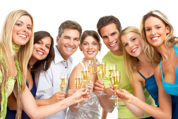 Happy people