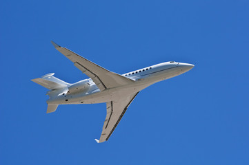 business jet airplane
