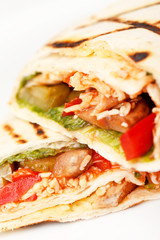 tortilla on the table