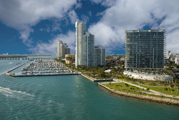 Obraz premium Miami Beach Coastline, Florida