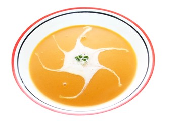 Kürbiscremesuppe