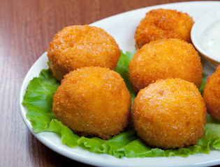 Cheese Croquettes Plate