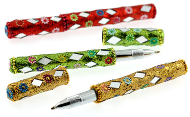 stylos décorés