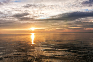 Obraz premium Beautiful sunrise