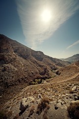 Beautiful scenic in mountains