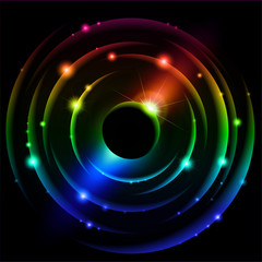 Abstract Solar system #4