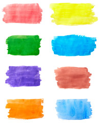 color strokes oil paint brush art