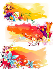 flower color vector