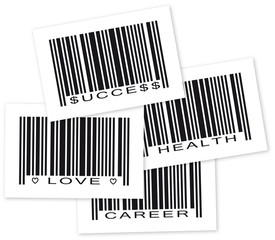 life goal object bar code