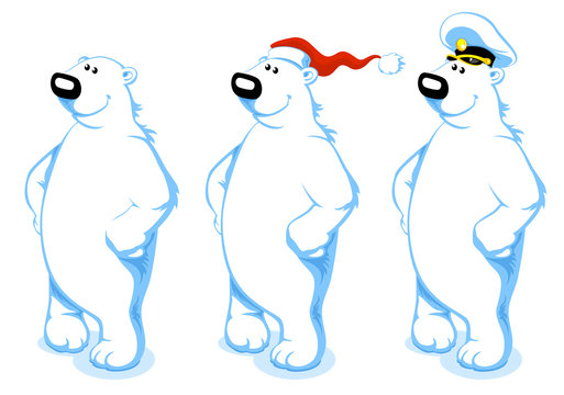 Cartoon Polar Bear