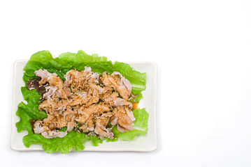 豚肉の冷しゃぶ