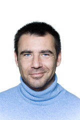 Fototapeta premium man portrait smiling