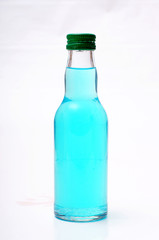 Naklejka premium blaue flasche