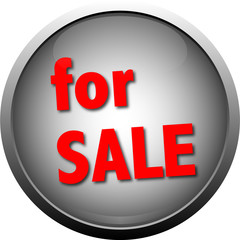 Gray button - for SALE