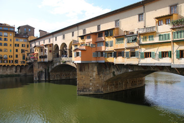 Fototapeta na wymiar Florence, Italy - Ponte Vecchio