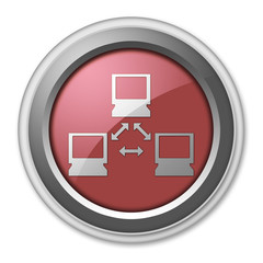 Red 3D Style Button 