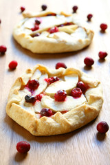 Apple Cranberry Tart
