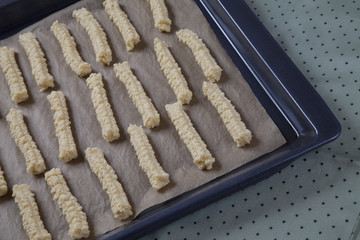 Spritzgebäck backen