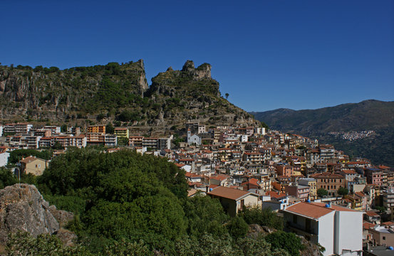 Bergdorf in Sardinien - Ulassai