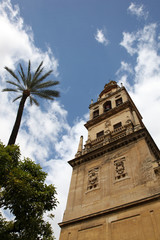 Fototapeta na wymiar The Mezquita belltower 