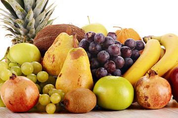 Composition with fruits
