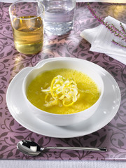 flan au citron - flan al limone - lemon flan