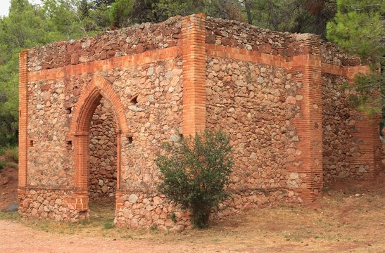 Old church ruin near Falset, Catalonia