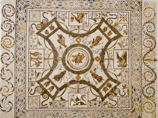 Fototapeta na wymiar Rzymska mozaika