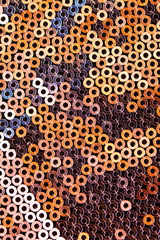 colorful sequined texture