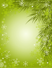 Fototapeta na wymiar Christmas background, vector