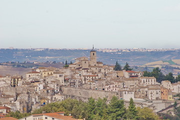 Obraz premium panorama di Gissi