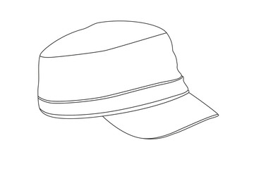 Hat outline