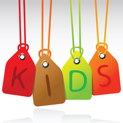 kids tags