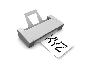 Printer output