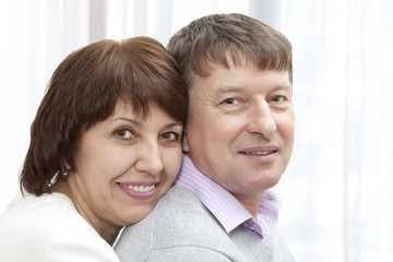 Smiling Older Couple