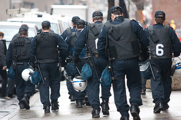Police riot squad