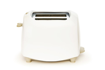 Bread toaster isolated on the white background