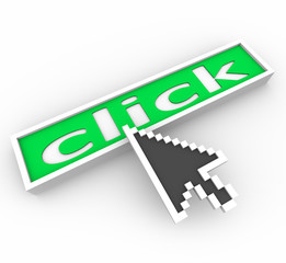 Arrow on Green Click Button