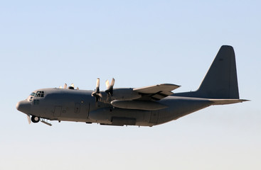Military transport airplane