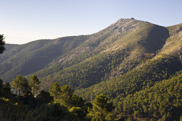 Fototapeta premium Sierra de Gredos. Pico Arbillas
