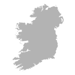 Obraz premium landkarte irland I